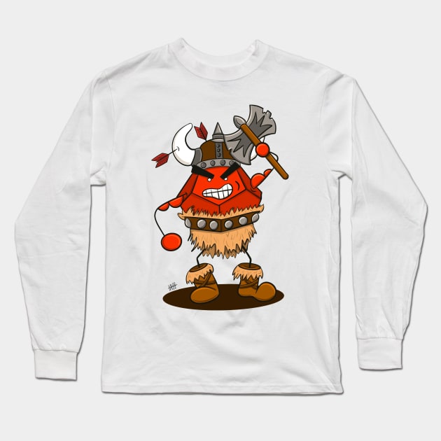 Barbarian D12 Long Sleeve T-Shirt by AlstonArt